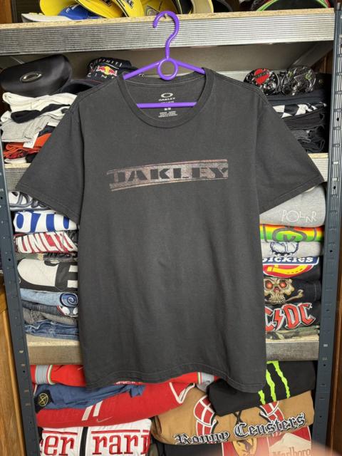 Other Designers Oakley Tee Vintage Centre Embroidered Logo Y2K