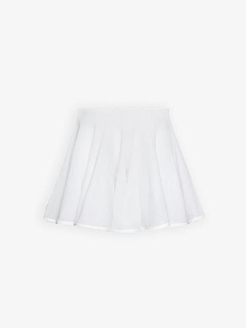 Alaïa Fine knit skater skirt