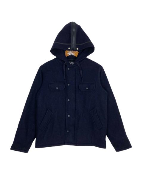 Other Designers Rare‼️ Vintage Johnson Woolen Mills Wool Hoodie Made in Usa