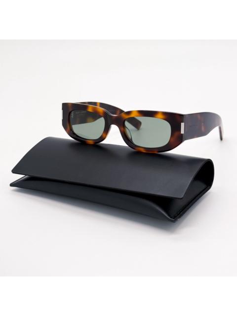 SAINT LAURENT NEW SAINT LAURENT SUNGLASSES SL697 002 HAVANA UNISEX EYEWEAR
