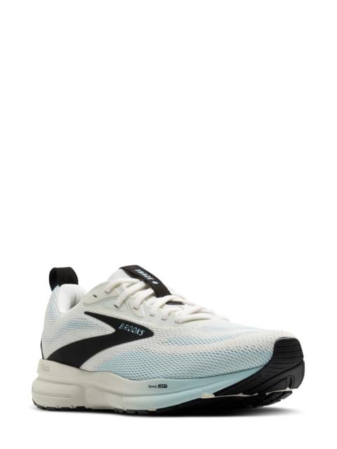 BROOKS Brooks Trace 4 Running Shoe in Grey/Wintersky/Black at Nordstrom