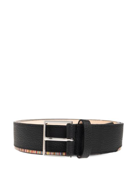 Paul Smith Paul Smith Men Signature Stripe Leather Belt