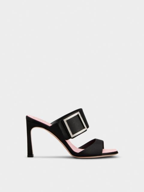 Roger Vivier Trompette Mules in satin