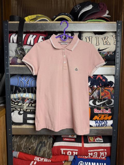 Other Designers Designer - Moncler Polo Tee t-shirt logo Very Rare