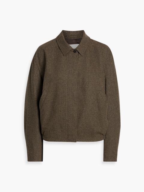 Other Designers Houndstooth wool-blend jacket