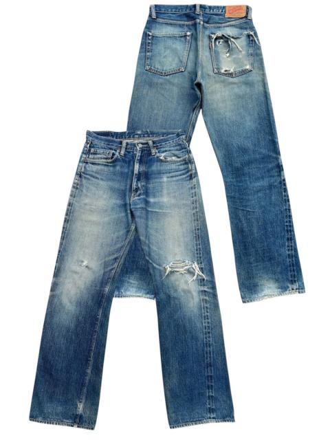 Other Designers Vintage Denime Selvedge Distressed Denim Jeans 31x31
