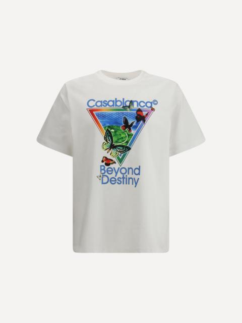 CASABLANCA Tennis Club Beyond Destiny short sleeve T-shirt