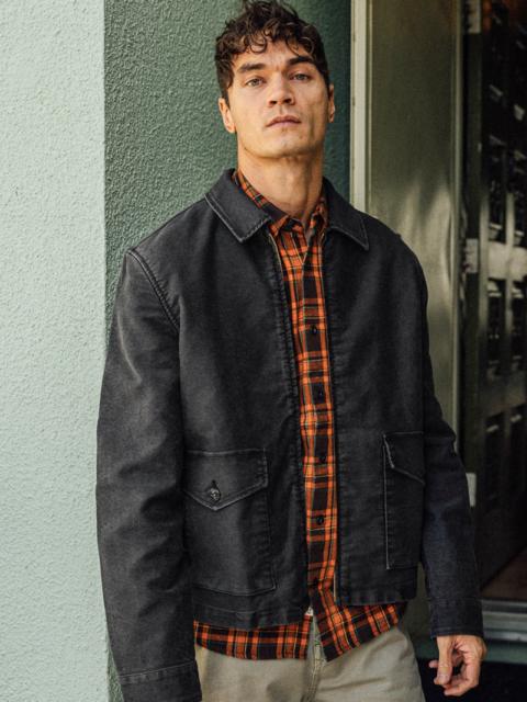 HIROSHI KATO The Propeller Moleskin - Blacktop