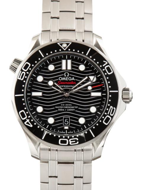 OMEGA Pre-Owned Stainless Steel Omega Seamaster Stainless Steel Diver 300M