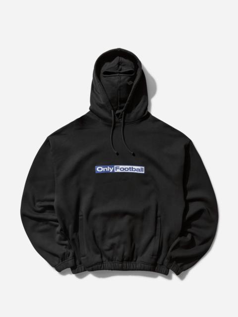 umbro Men's Only Football Masked Hoodie Washed Black