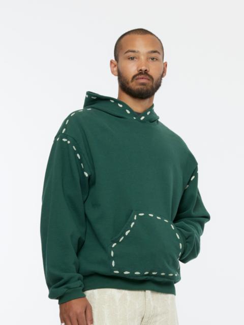 Kapital MARIONETTE KNIT HOODIE (GREEN)