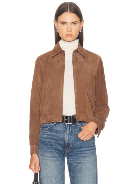 NILI LOTAN Beauvais Suede Jacket