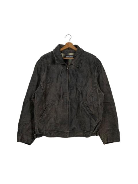 Other Designers Japanese Brand Park Miller Basic Leather Jacket