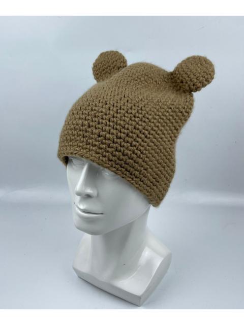 Other Designers Japanese Brand - custom made knitted beanie hat with ear tc23