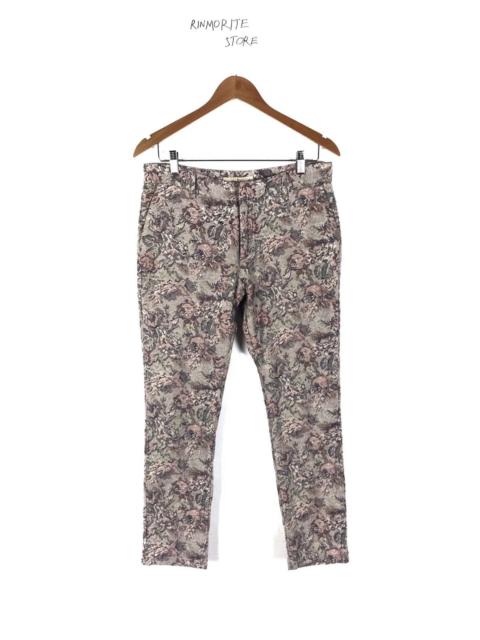 Other Designers Global Work × Japanese Brand - Global Work Flora Embroidery Chino Skinny Pants