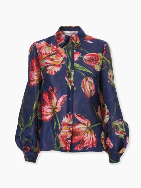 CAROLINA HERRERA Tulip-Print Shirt