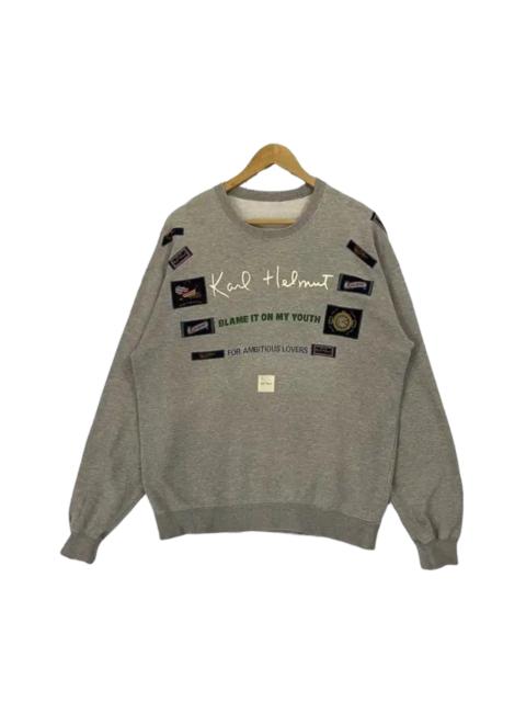 Other Designers Karl Helmut - Karl Helmut sweatshirt