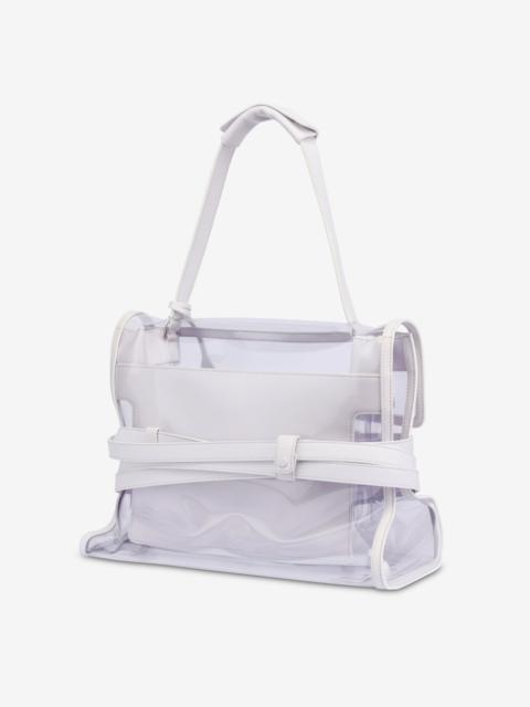 Moschino MOSCHINO TIE ME MEDIUM SHOULDER BAG