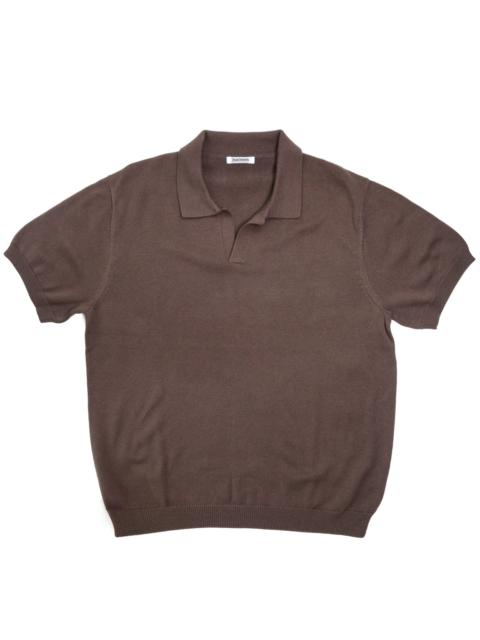 3sixteen Knit Polo Earth Pima Cotton