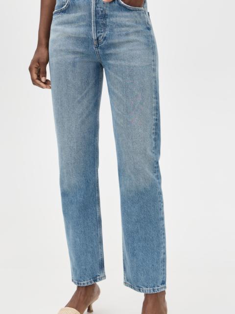 Citizens of Humanity Blaine High Rise Straight Jeans