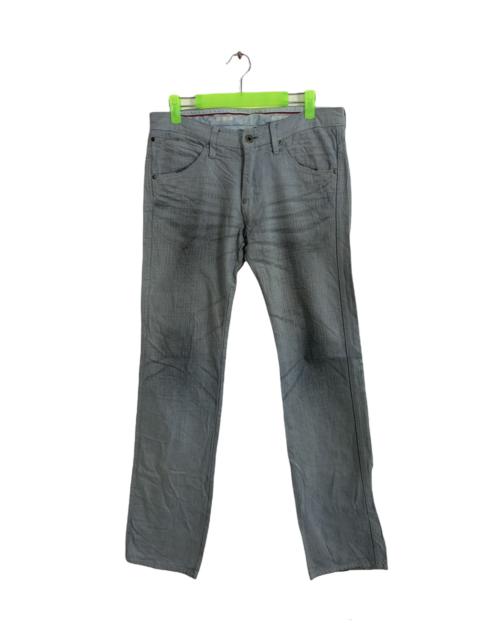 Other Designers Factotum - Rare Design 90s Factotum Distress Indigo Denim Straight Cut