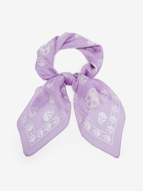Alexander McQueen Classic Skull Foulard