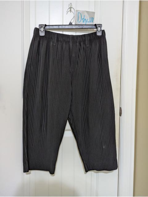 Issey Miyake - Homme Plisse Cropped Pleated Trousers