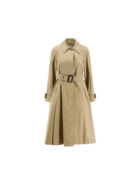 Burberry BURBERRY Ellingham Beige Coat New And Authentic (Women's siz