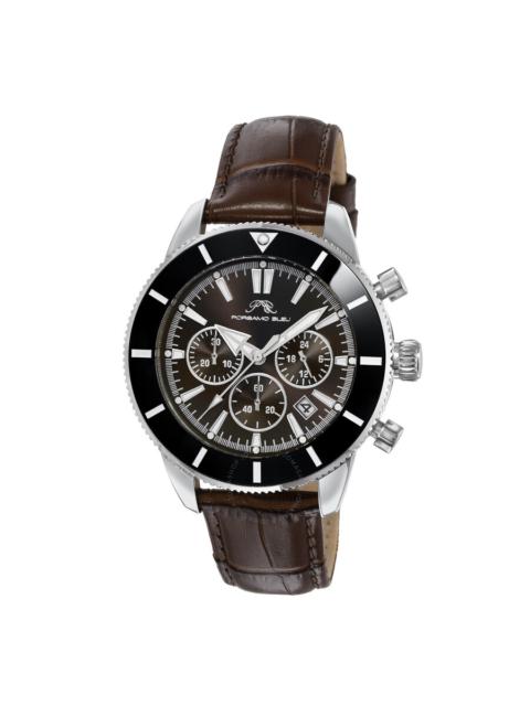 Other Designers Porsamo Bleu Brandon Chronograph Quartz Black Dial Men's Watch 1012CBRL