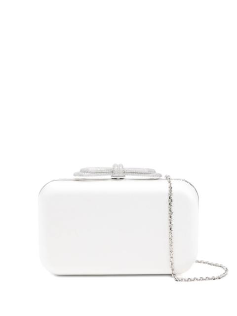 MACH & MACH Mach & Mach Crystal-embellished Clutch Bag