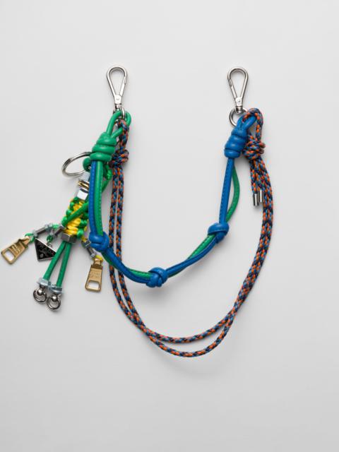 Prada Pop Strings Nappa leather and metal bag charm