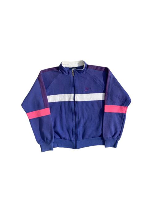 Nike Vintage Nike Colorblock Zip Up Sweatshirt