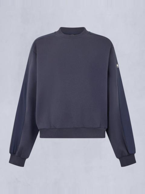 MOOSE KNUCKLES MIX MEDIA CREWNECK SWEATSHIRT