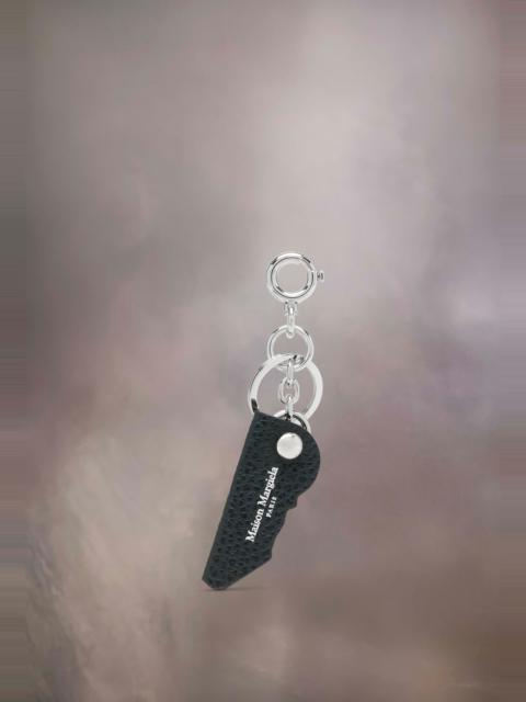 Maison Margiela Logo leather keyring