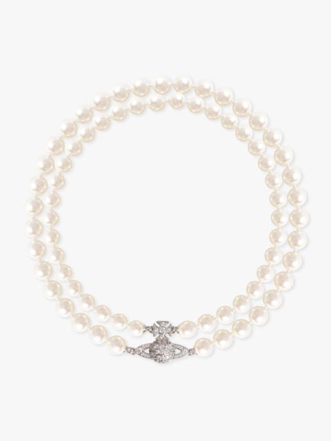 Vivienne Westwood GRAZIELLA PEARL CHOKER | SILVER
