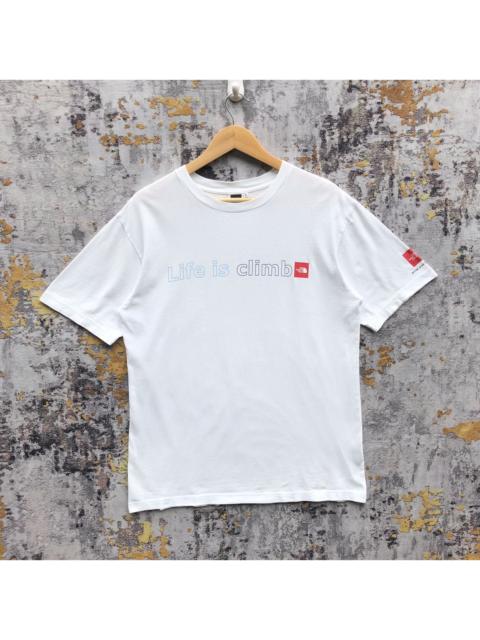 The North Face Vintage The North Face Shirt Life Is Climb Outdoor Life