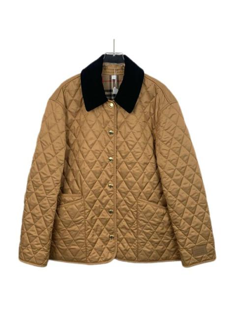 Burberry Burberry Brown Diamond Quilted Cotton Jacket