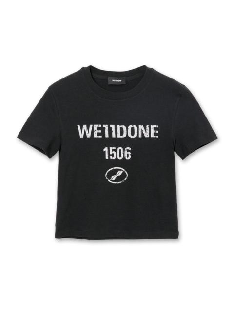We11done VINTAGE LOGO TIGHT T-SHIRT