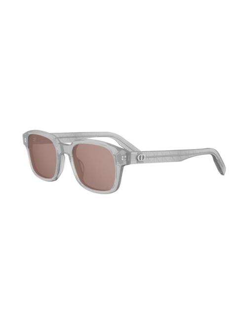 Dior Dior CD ICON S4F Bordeaux Gradient Square Men's Sunglasses DM40172F 20T 53