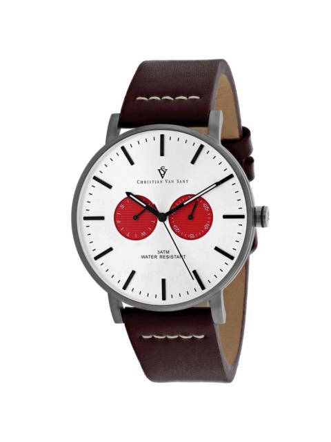 Other Designers Christian Van Sant - Christian Van Sant Relic Quartz Silver Dial Men's Watch CV0542