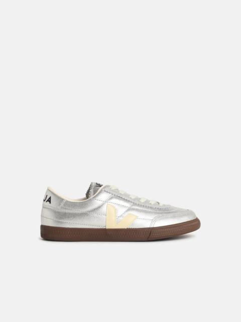 VEJA 'PANENKA' SILVER O.T. LEATHER SNEAKERS