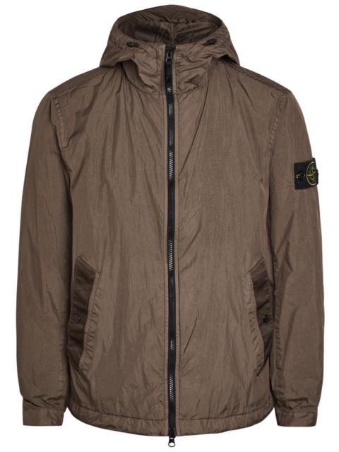 Stone Island Stone Island Hooded Crinkled Shell Jacket