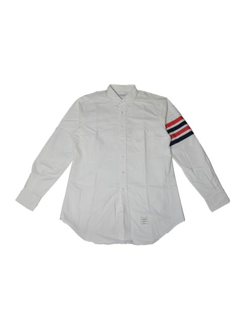 Thom Browne Thom Browne 4-Bar stripe Shirt White