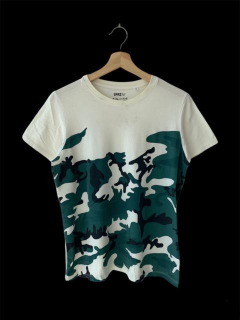 Other Designers Andy Warhol Camouflage Design Tee