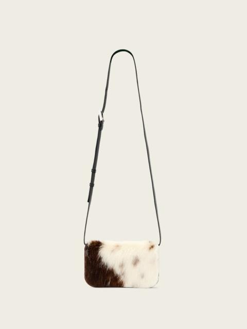 ALLSAINTS MAEVE COW PRINT CROSSBODY BAG