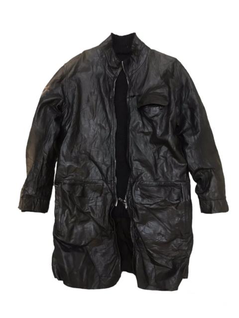 UNDERCOVER AW99 Undercover Ambivalence Cow Leather Coat - Size Medium