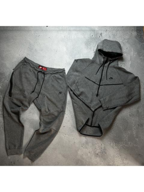 Nike 🔥 Grey Nike Tech Fleece Full Suit Oversize Drill Track Suit