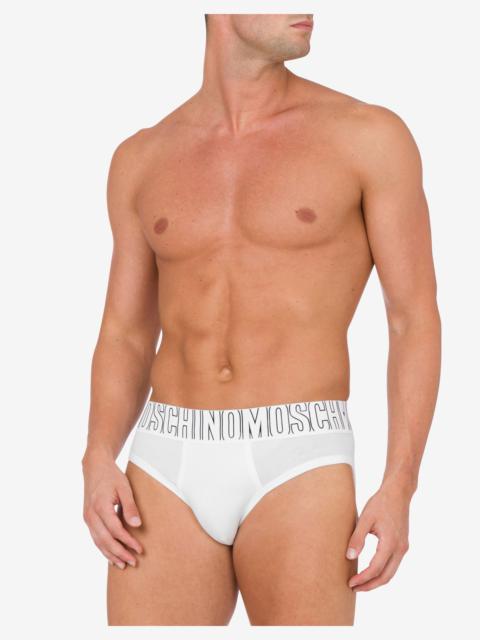 Moschino SLIP IN STRETCH JERSEY RUBBER