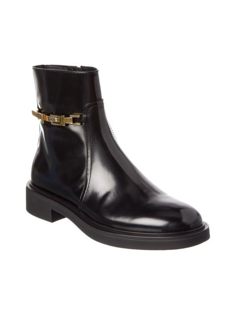 Gianvito Rossi Gianvito Rossi Martine 20 Leather Biker Bootie