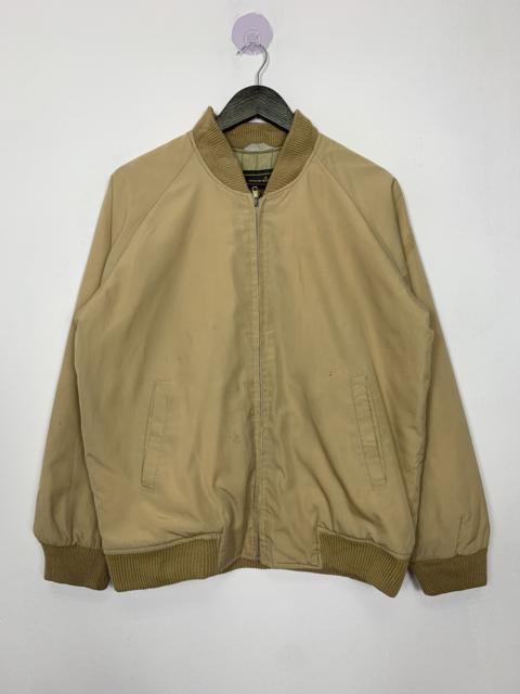 Other Designers Japanese Brand - Vintage MENS Khaki Zip Up Bombers Jacket J1080